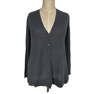 Hemisphere womens lightweight Three Button cardigan wool sweater Euro 40/10